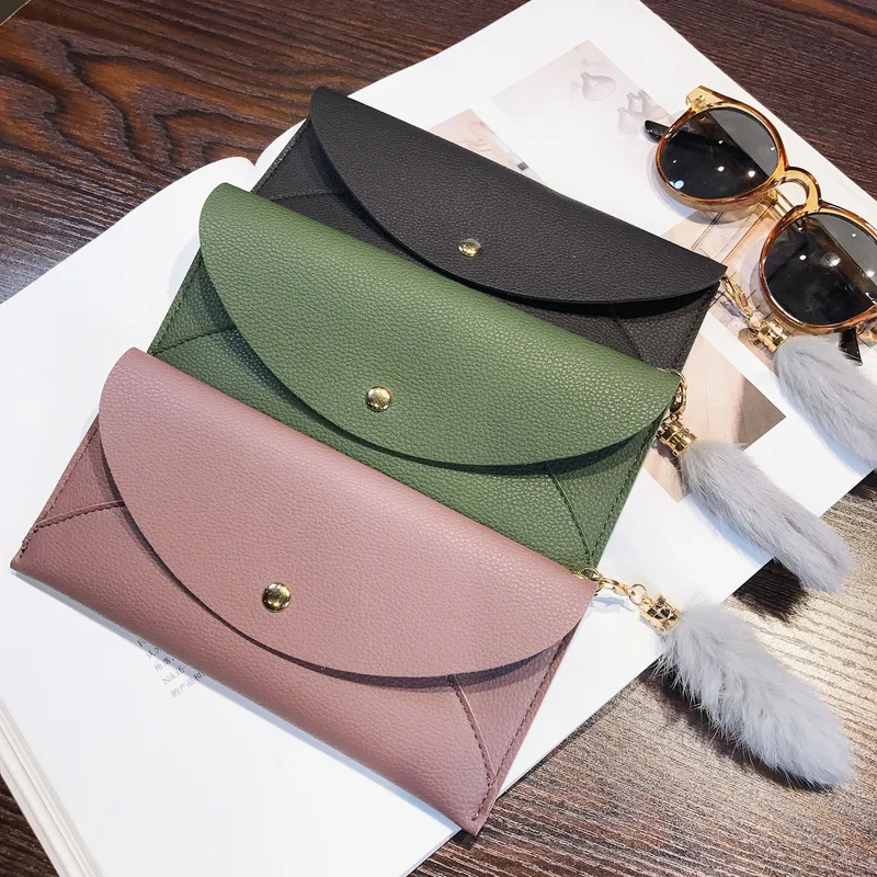 Fashion Women Wallets Girls Long Coin Purses PU Slim Wallet Portable Leather Card Holder Solid Color Money Bag Cell Phone Pocket
Fashion Women Wallets Girls Long Coin Purses PU Slim Wallet Portable Leather Card Holder Solid Color Money Bag Cell Phone Pocket