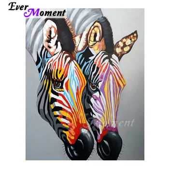 Ever Moment Diamond Painting Colorful Zebra Head Picture Of Rhinestone Mosaic Full Square Diamond Embroidery Decoration 3F1256
Ever Moment Diamond Painting Colorful Zebra Head Picture Of Rhinestone Mosaic Full Square Diamond Embroidery Decoration 3F1256