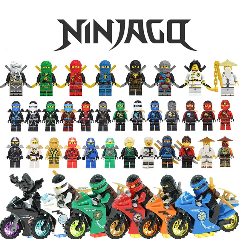 LEGOing Ninjago Motorcycle Figures Ninja Batman Nya Smith Kai Smith Alatoys Compatible LegoINGly Building Blocks Childern Toys
LEGOing Ninjago Motorcycle Figures Ninja Batman Nya Smith Kai Smith Alatoys Compatible LegoINGly Building Blocks Childern Toys