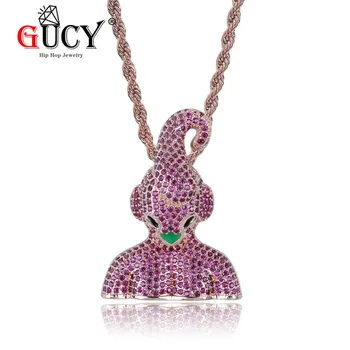 GUCY Hip Hop Dragon Ball Character Anime Majin Buu Pendant Necklace Micro Pave CZ Stone Pendants Men Christmas Gift
GUCY Hip Hop Dragon Ball Character Anime Majin Buu Pendant Necklace Micro Pave CZ Stone Pendants Men Christmas Gift