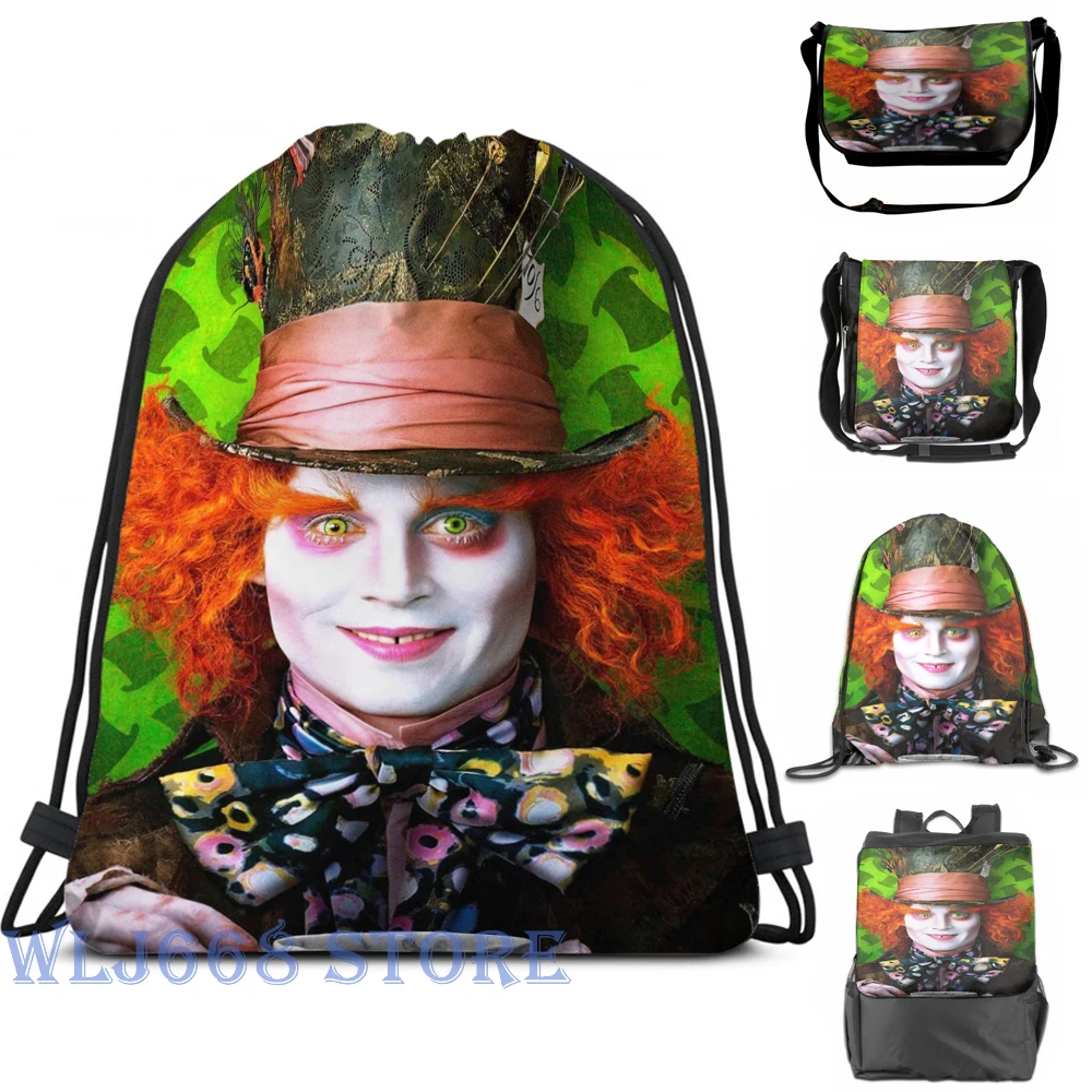 Funny graphic print shoulder Bags women Mad Hatter from Alice in wonderland Single shoulder backpack travel for men Gym Bag
Funny graphic print shoulder Bags women Mad Hatter from Alice in wonderland Single shoulder backpack travel for men Gym Bag
