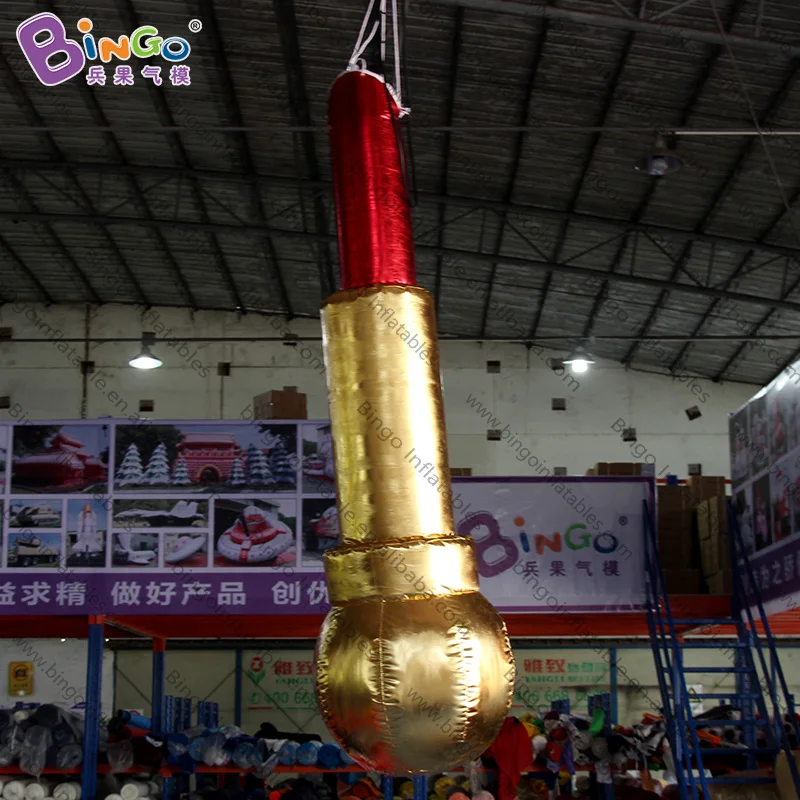 Personalized 2 meters giant inflatable inflatable lipstick / hanging big lipstick inflatable for decoration toys
Personalized 2 meters giant inflatable inflatable lipstick / hanging big lipstick inflatable for decoration toys