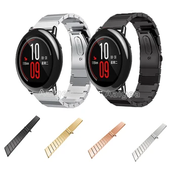 22mm Stainless Steel Watch Band Strap For Xiaomi Huami Amazfit PACE Smart Watch Metal Classic Clasp Replacement Wrist band strap
22mm Stainless Steel Watch Band Strap For Xiaomi Huami Amazfit PACE Smart Watch Metal Classic Clasp Replacement Wrist band strap