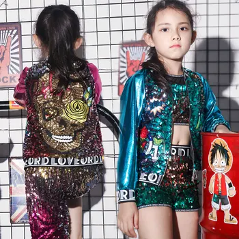 2018 New Fashion Jazz Dance Hip Hop Costume Girls Catwalk Dance Clothing Tide DS Performance Coat+Top+Pant DQY10687
2018 New Fashion Jazz Dance Hip Hop Costume Girls Catwalk Dance Clothing Tide DS Performance Coat+Top+Pant DQY10687