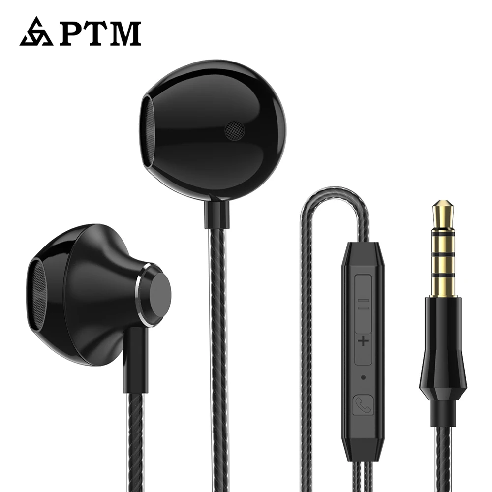 PTM Earphone Super Bass Stereo Sound Headset Sport Headphones With Mic for Phones Iphone Samsung Xiaomi Ear Phone 3.5mm Earbuds
PTM Earphone Super Bass Stereo Sound Headset Sport Headphones With Mic for Phones Iphone Samsung Xiaomi Ear Phone 3.5mm Earbuds