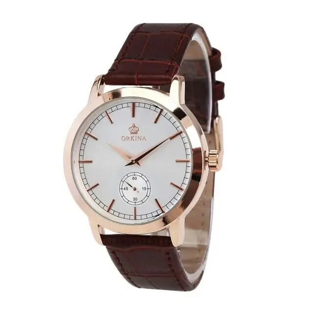 ORKINA Elegant Rose Gold Case Slim Men Watches Japan MIYOTA Quartz Movement Independent Second Dial Erkek Kol Saati Quartz-Watch
ORKINA Elegant Rose Gold Case Slim Men Watches Japan MIYOTA Quartz Movement Independent Second Dial Erkek Kol Saati Quartz-Watch