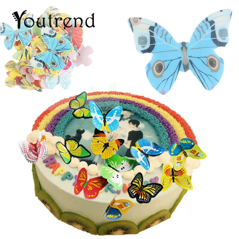 42pcs/lot Mixed Butterfly Edible Glutinous Wafer Rice Paper Cake Cupcake Toppers For Cake Decoration Birthday Wedding Cake Tools
42pcs/lot Mixed Butterfly Edible Glutinous Wafer Rice Paper Cake Cupcake Toppers For Cake Decoration Birthday Wedding Cake Tools