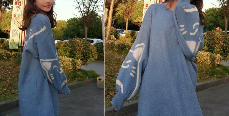Loose Korean Knit Sweater 2