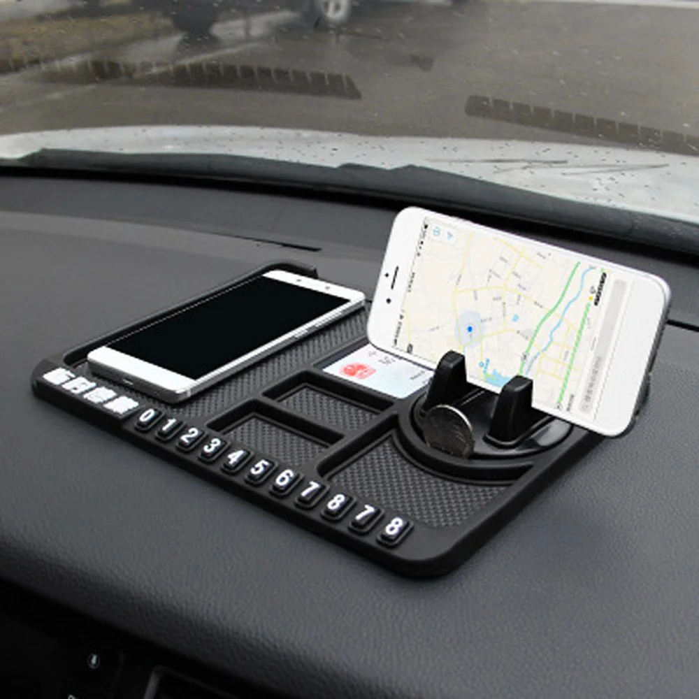 Car Multi-function Mat Non-slip Bracket Stand Soft Tube Mobile Phone Holder Car Mount Holder Parking Card Function
Car Multi-function Mat Non-slip Bracket Stand Soft Tube Mobile Phone Holder Car Mount Holder Parking Card Function