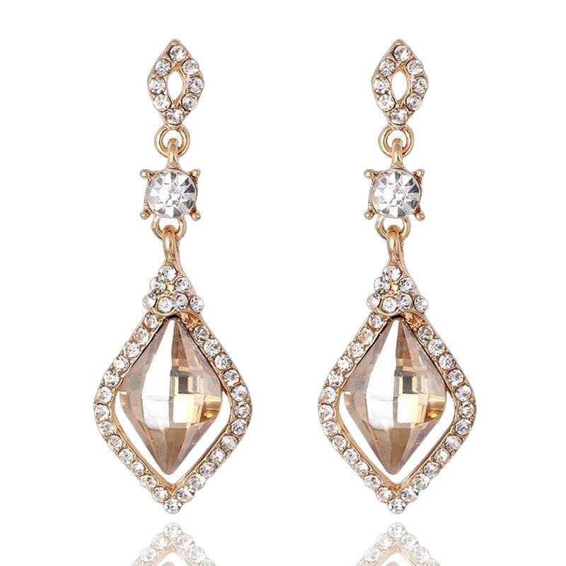 Fashion Crystal Earrings Luxury Bohemian Crystal Statement Big Earrings For Women Bridal Gift Brincos Grandes Para Mulheres
Fashion Crystal Earrings Luxury Bohemian Crystal Statement Big Earrings For Women Bridal Gift Brincos Grandes Para Mulheres