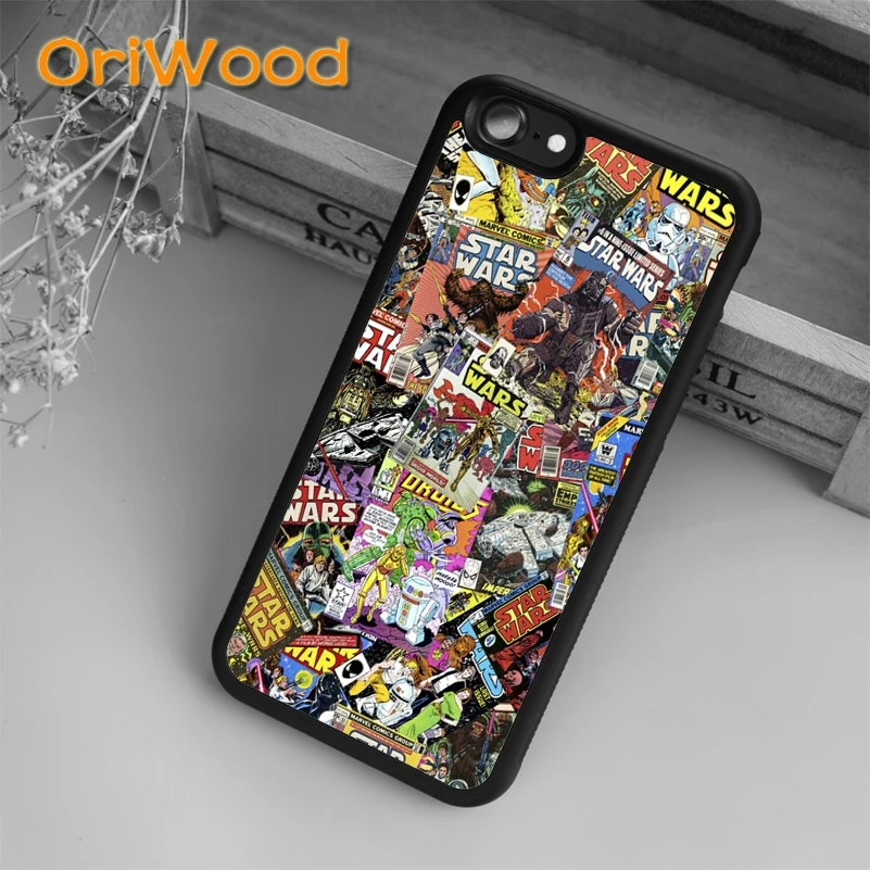 OriWood STAR WARS COMIC BOOK Case cover For iPhone 6 6S 7 8 Plus X 5 5S SE Samsung galaxy S5 S6 S7 edge S8 Plus Note 8 shell
OriWood STAR WARS COMIC BOOK Case cover For iPhone 6 6S 7 8 Plus X 5 5S SE Samsung galaxy S5 S6 S7 edge S8 Plus Note 8 shell