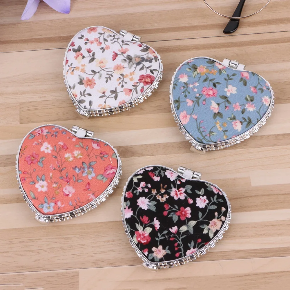 Chinese Style Women Makeup Compact Pocket Floral Mirror Round Square Oval Heart Portable Double-side Folding Mirrors Gift #11
Chinese Style Women Makeup Compact Pocket Floral Mirror Round Square Oval Heart Portable Double-side Folding Mirrors Gift #11