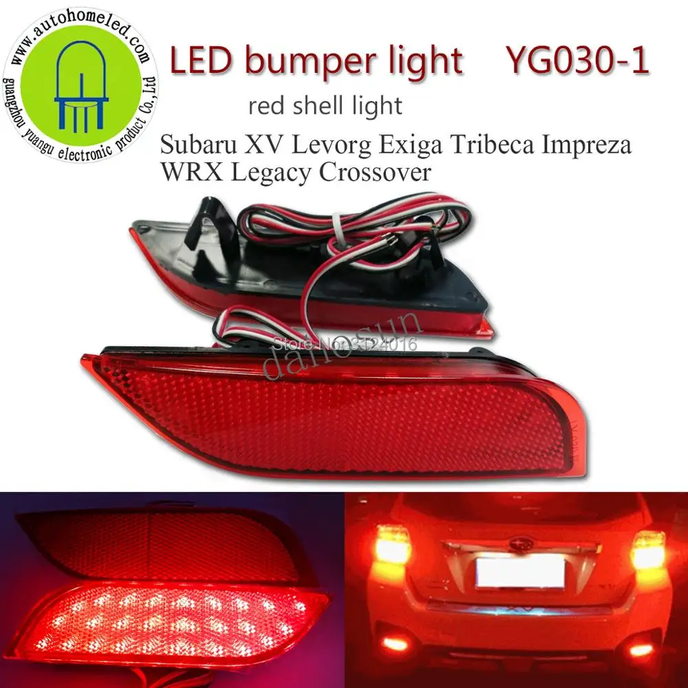 2PC X Car Rear light for Subaru XV LEVORG Exiga Tribeca Impreza WRX Legacy Crossover Exiga LED Bumper Tail light YG030
2PC X Car Rear light for Subaru XV LEVORG Exiga Tribeca Impreza WRX Legacy Crossover Exiga LED Bumper Tail light YG030