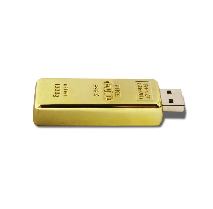 J-boxing 64GB USB Flash Drive Flash Memory Stick Metal USB Stick Golden Bar Shape Pendrive Thumb for Computer Laptop Mac Tablet
J-boxing 64GB USB Flash Drive Flash Memory Stick Metal USB Stick Golden Bar Shape Pendrive Thumb for Computer Laptop Mac Tablet