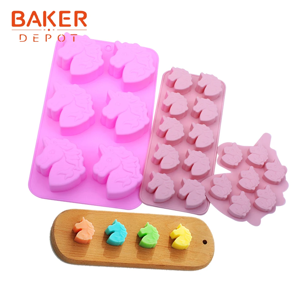 BAKER DEPOT silicone cake chocolate mold unicorn bread biscuit pastry baking form jello candy soap ice tray diy cake decoration
BAKER DEPOT silicone cake chocolate mold unicorn bread biscuit pastry baking form jello candy soap ice tray diy cake decoration