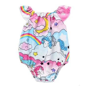 Summer Baby Clothes Baby Girls Unicorn Romper 3 6 9 12 18 2 Month Toddler Girl Cotton Rompers New Born Infant Ruffle Jumpsuit
Summer Baby Clothes Baby Girls Unicorn Romper 3 6 9 12 18 2 Month Toddler Girl Cotton Rompers New Born Infant Ruffle Jumpsuit