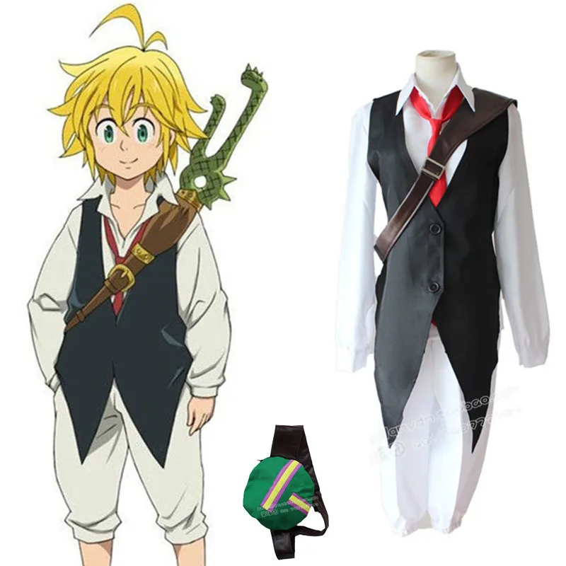 New Anime Seven Deadly Sins Meliodas Cosplay Dragon's Sin of Wrath Costume Nanatsu no Taizai Outfit Any Size
New Anime Seven Deadly Sins Meliodas Cosplay Dragon's Sin of Wrath Costume Nanatsu no Taizai Outfit Any Size