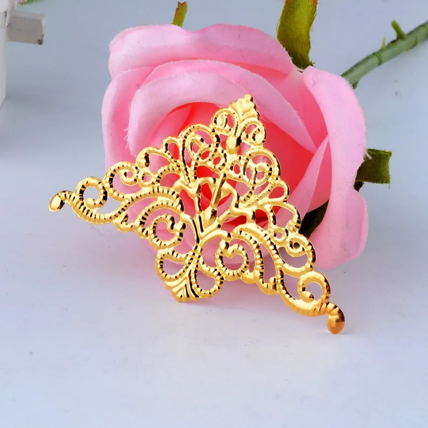 Бесплатная shipping-30Pcs золотой тон филигранные треугольные соединители металлические изделия для украшения DIY фурнитура 4,8x7,5 см J2718
Бесплатная shipping-30Pcs золотой тон филигранные треугольные соединители металлические изделия для украшения DIY фурнитура 4,8x7,5 см J2718