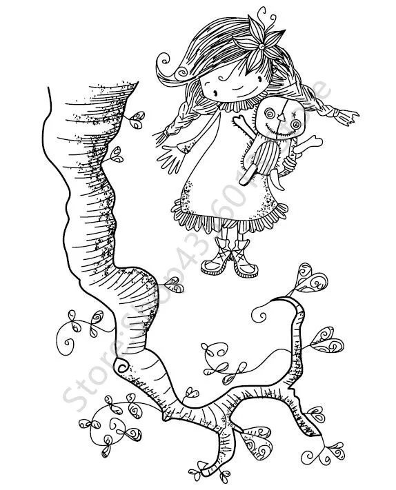 girl Clear Stamp Or stamp for DIY Scrapbooking/Card Making/Kids Fun Decoration Supplies A127
girl Clear Stamp Or stamp for DIY Scrapbooking/Card Making/Kids Fun Decoration Supplies A127