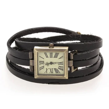 YCYS!PU Leather Quartz Bracelet Watch Roman Numerals Black Male Female Unisex Retro
YCYS!PU Leather Quartz Bracelet Watch Roman Numerals Black Male Female Unisex Retro