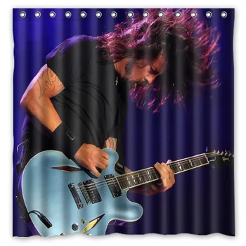 Customized Waterproof Bathroom Foo Fighters Shower Curtain Polyester Fabric Bath Curtain With 12 Hooks 180*180cm
Customized Waterproof Bathroom Foo Fighters Shower Curtain Polyester Fabric Bath Curtain With 12 Hooks 180*180cm