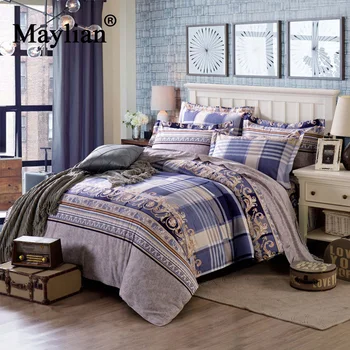 Home Textile 4pcs Bedding Sets Duvet Cover Bed Sheet Pillow Cover 100%cotton Autumn Winter Warm Brand Be1039
Home Textile 4pcs Bedding Sets Duvet Cover Bed Sheet Pillow Cover 100%cotton Autumn Winter Warm Brand Be1039