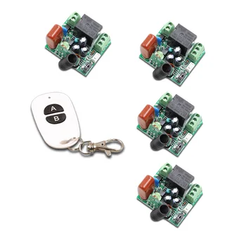 High Quality New 220V 10A 1 Channel Wireless Relay Remote Control Switch RF Mini Receiver Input Output 220V 315/433MHZ
High Quality New 220V 10A 1 Channel Wireless Relay Remote Control Switch RF Mini Receiver Input Output 220V 315/433MHZ