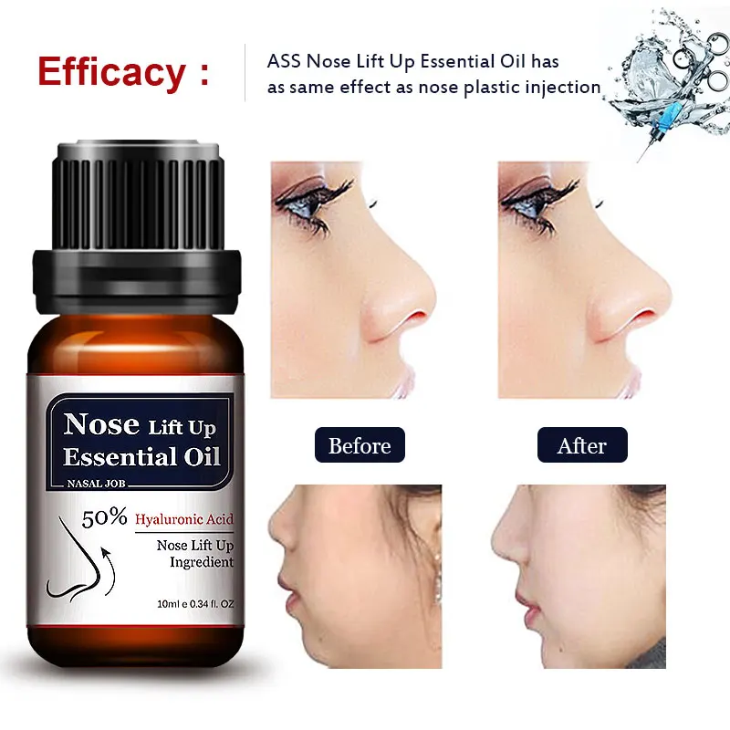 No Surgery Powerful Nosal Bone Remodeling Oil Beautiful Nose Lift Up Cream Magic Essence Cream Beauty Nose Up Shaping Product
No Surgery Powerful Nosal Bone Remodeling Oil Beautiful Nose Lift Up Cream Magic Essence Cream Beauty Nose Up Shaping Product
