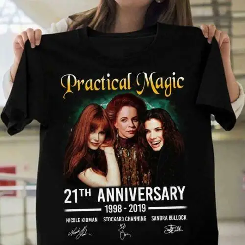 Practical Magic 21st Anniversary - T-Shirt2019 fashionable Brand 100%cotton Printed Round Neck T-shirts cheap wholesale
Practical Magic 21st Anniversary - T-Shirt2019 fashionable Brand 100%cotton Printed Round Neck T-shirts cheap wholesale