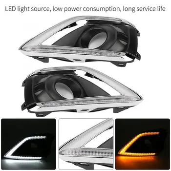 1 Pair Car Daytime Running Light Turn Signal 2-Color LED Fog Lamp for Buick Envision 2018-2019
1 Pair Car Daytime Running Light Turn Signal 2-Color LED Fog Lamp for Buick Envision 2018-2019