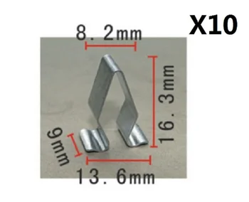 FOR VW FOR AUDI A3 A4 A6 BOOT TRIM PANEL LINING METAL SPRING CLIPS INTERIOR CLIP NEW
FOR VW FOR AUDI A3 A4 A6 BOOT TRIM PANEL LINING METAL SPRING CLIPS INTERIOR CLIP NEW