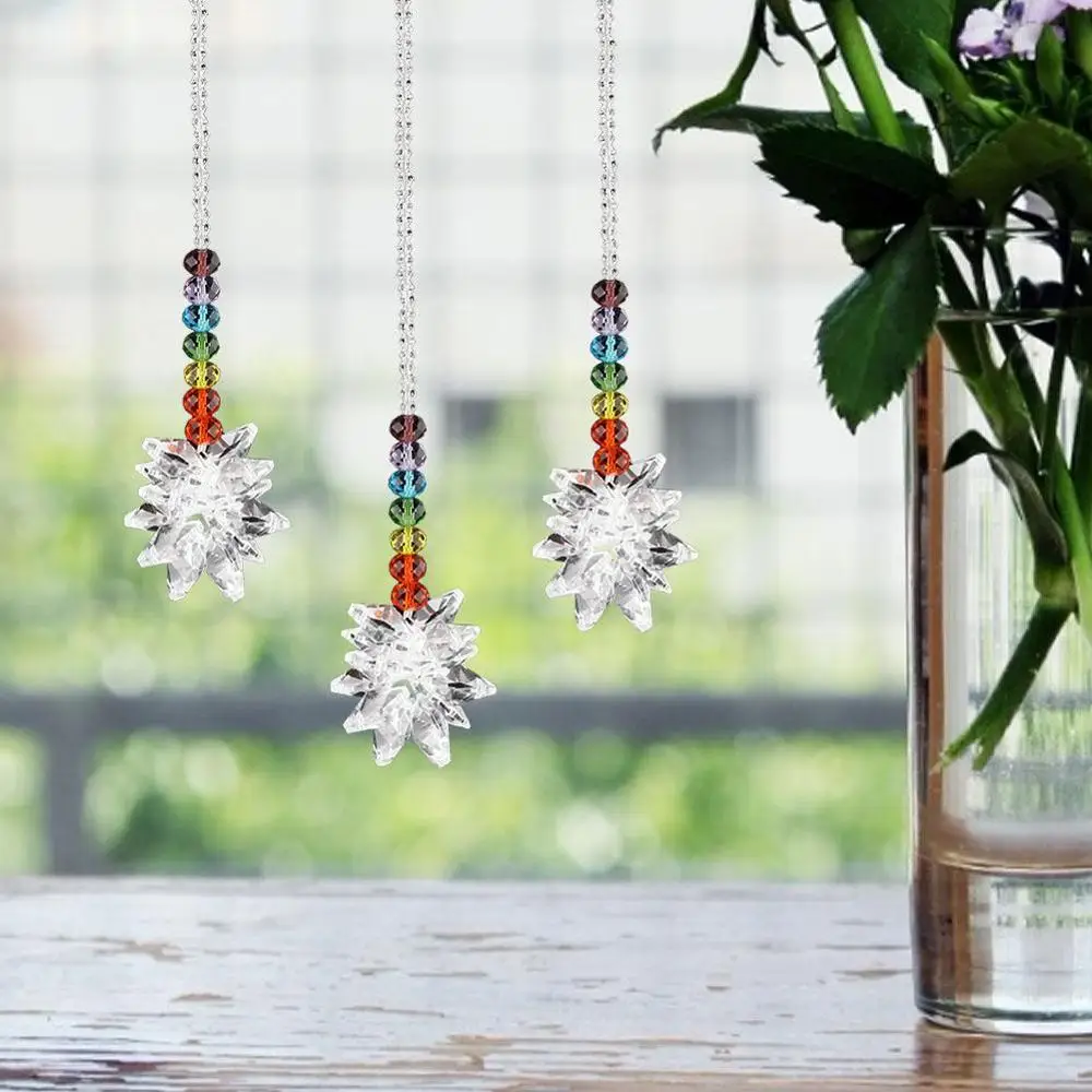 Hanging Decorati Nordic Decoration Home Crystal Sun Catcher Prisms Pendant Window Decor Home Decor Hanging Drop Pendulum
Hanging Decorati Nordic Decoration Home Crystal Sun Catcher Prisms Pendant Window Decor Home Decor Hanging Drop Pendulum
