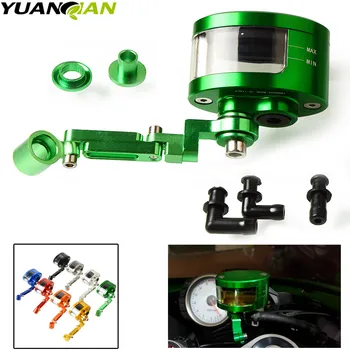 CNC Motorcycle Brake Fluid oil Reservoir Cup tank +support bracket FOR KTM YAMAHA MT07 MT09 TMAX500 530 HONDA YZFR3 R25
CNC Motorcycle Brake Fluid oil Reservoir Cup tank +support bracket FOR KTM YAMAHA MT07 MT09 TMAX500 530 HONDA YZFR3 R25