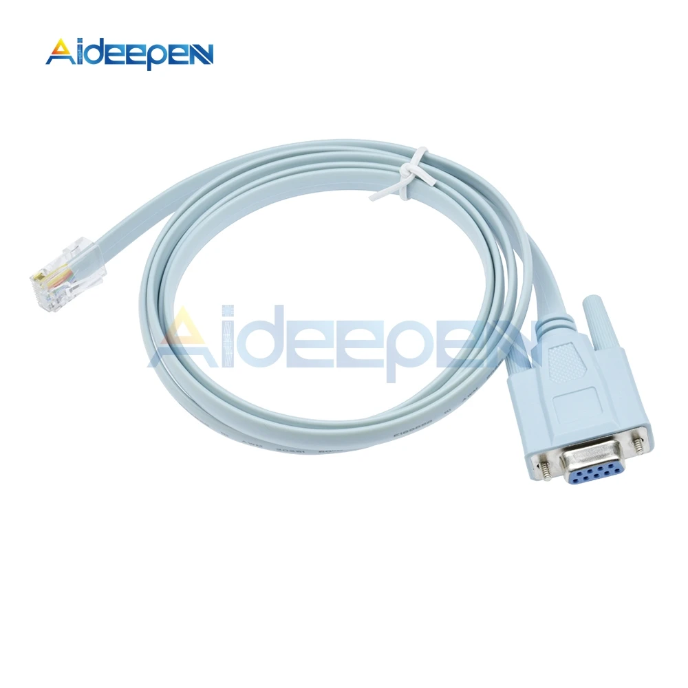 1.5M RJ45 To RS232 DB9 Female Network Adapter Cable for Cisco Console COM Serial Port
1.5M RJ45 To RS232 DB9 Female Network Adapter Cable for Cisco Console COM Serial Port