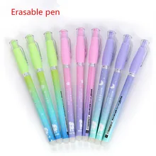 1 unidad nueva eliminación Momo bolígrafo de Gel borrable bolígrafo estudiante papelería bolígrafo Gel 0,38mm aguja completa pluma neutra(China)