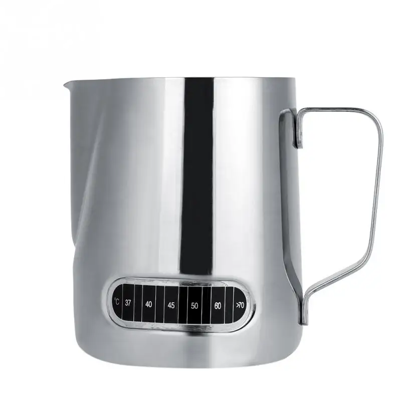 600ML Stainless Steel Frothing Pitcher Milk Coffee Steaming Pitcher Espresso Latte Maker and Milk Frother Barista Art Tool
600ML Stainless Steel Frothing Pitcher Milk Coffee Steaming Pitcher Espresso Latte Maker and Milk Frother Barista Art Tool