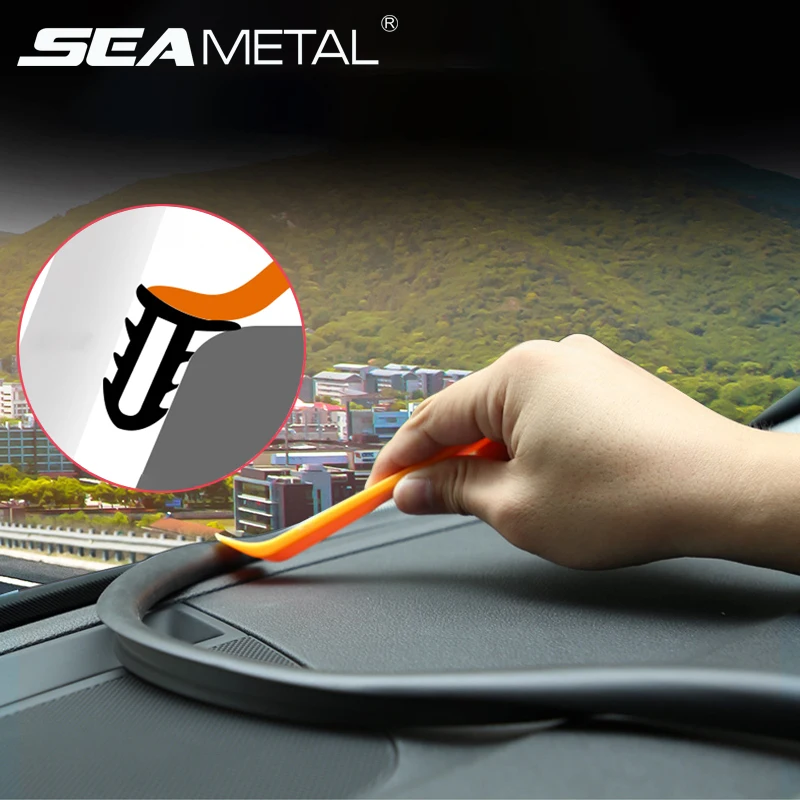 Car Dashboard Sealing Strips Auto Rubber Seal Strip Universal for Automobiles Waterproof Soundproofing on Car Decoration Strip
Car Dashboard Sealing Strips Auto Rubber Seal Strip Universal for Automobiles Waterproof Soundproofing on Car Decoration Strip