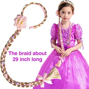 29 inch Kids Girls Hairpin Hair Hoop with Fake Long Braid Flower for Performance
29 inch Kids Girls Hairpin Hair Hoop with Fake Long Braid Flower for Performance