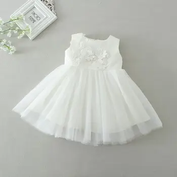 1PC Off White Sleeveless Beads 3D Flower Baby Girl Baptism Christening Gown Dress Baby Girls Flower Girl Wedding Dress 0-24Month
1PC Off White Sleeveless Beads 3D Flower Baby Girl Baptism Christening Gown Dress Baby Girls Flower Girl Wedding Dress 0-24Month