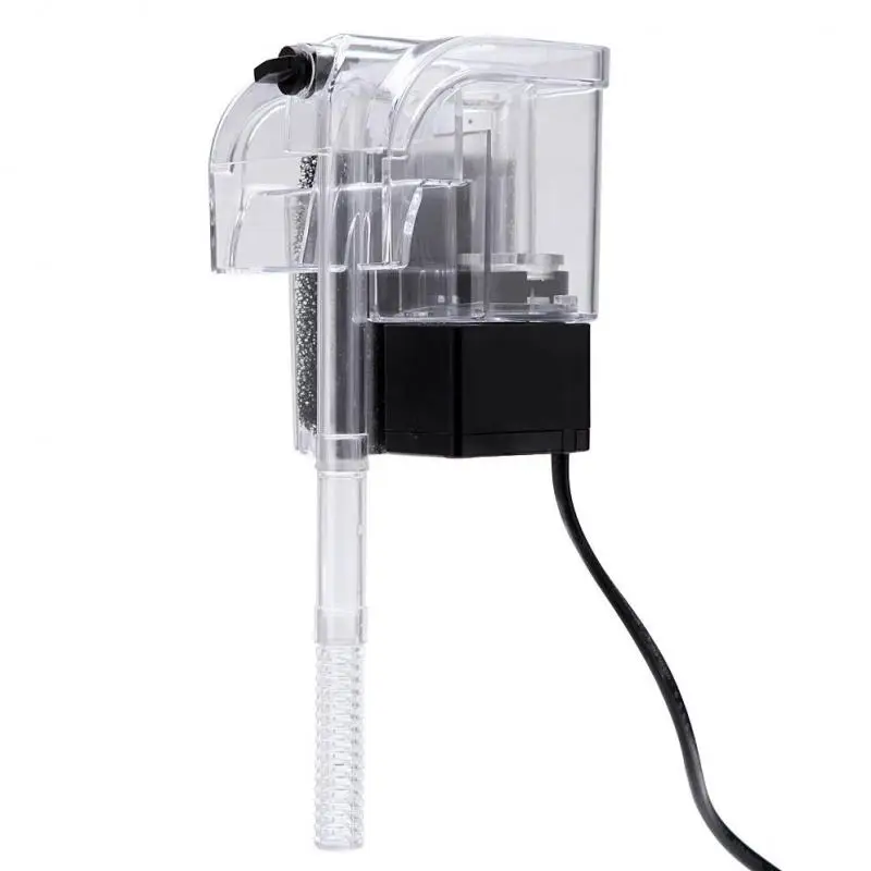Фото Aquarium External Oxygen Pump Waterfall Filter Water For Fish Turtle Tank Accessories Hang Up 220-240v | Дом и сад