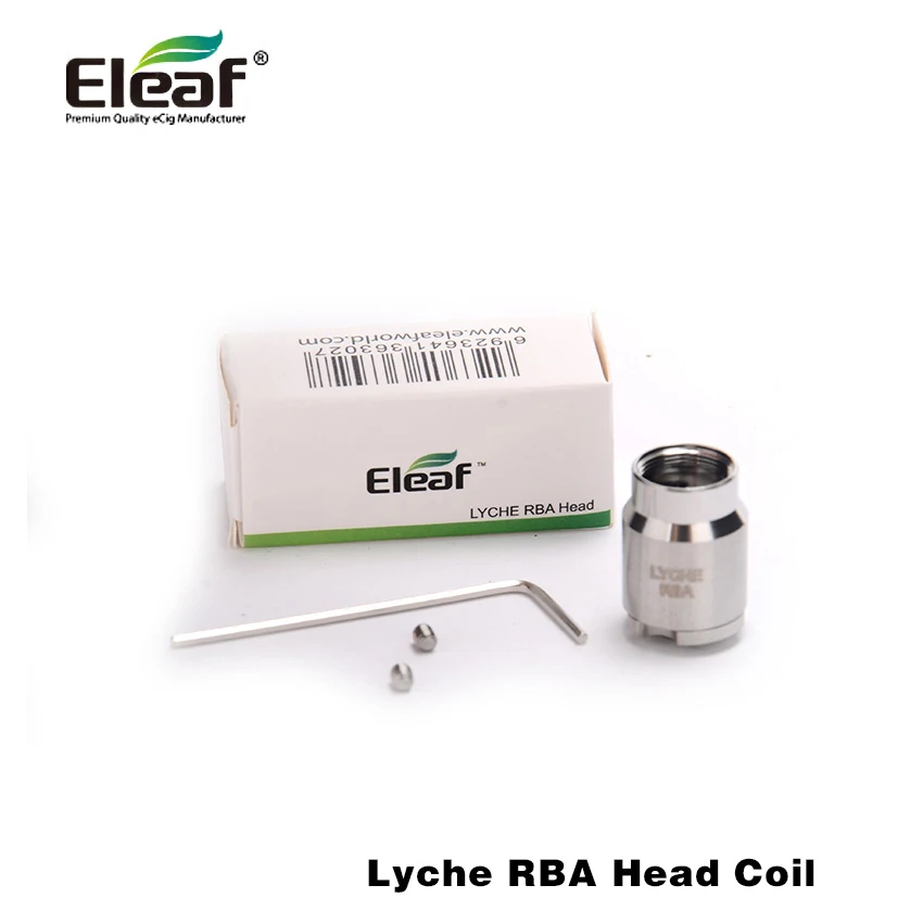 Original Eleaf Lyche RBA Head Coil Core for Eleaf Lyche Atomizer Rebuildable e cigarette Vape Tank Accessories
Original Eleaf Lyche RBA Head Coil Core for Eleaf Lyche Atomizer Rebuildable e cigarette Vape Tank Accessories