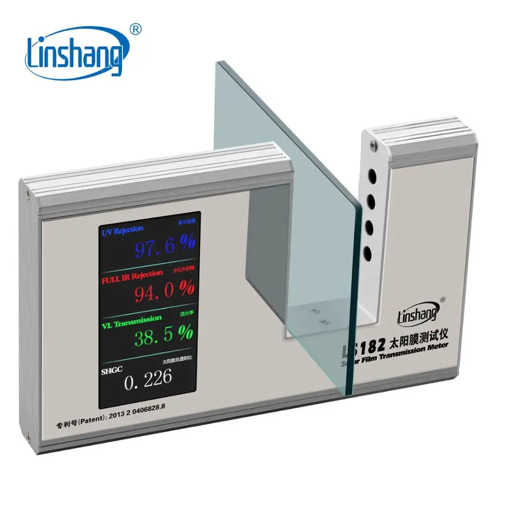 Linshang LS182 SHGC Window Energy Meter with UV Full IR Visible light transmittance Solar Heat Gain Coefficient with six results
Linshang LS182 SHGC Window Energy Meter with UV Full IR Visible light transmittance Solar Heat Gain Coefficient with six results
