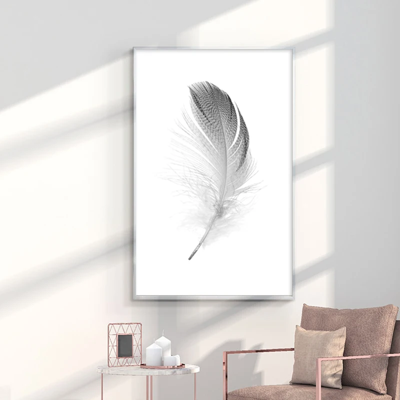 Black Feather Canvas Painting Abstract Modern Poster Home Wall Art Picture for Home Decoration
Black Feather Canvas Painting Abstract Modern Poster Home Wall Art Picture for Home Decoration