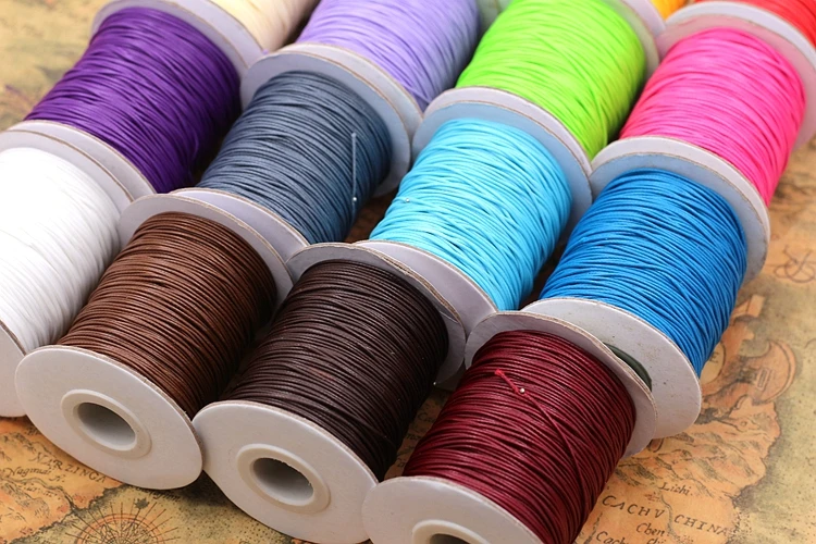 DIY Jewelry Accessories Material 0.8MM Wax Line Necklace Bracelet Braided Rope Handmade Craft Wax Rope
DIY Jewelry Accessories Material 0.8MM Wax Line Necklace Bracelet Braided Rope Handmade Craft Wax Rope