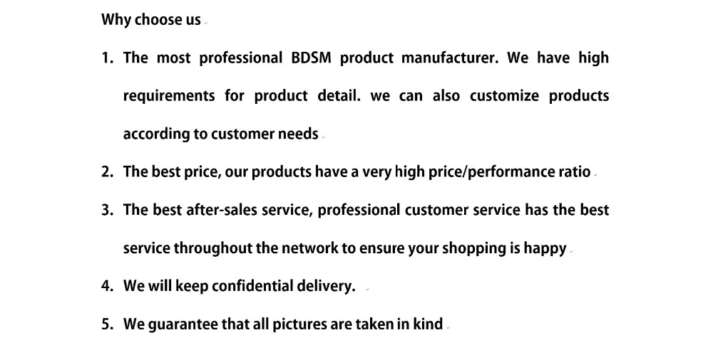 why choose us