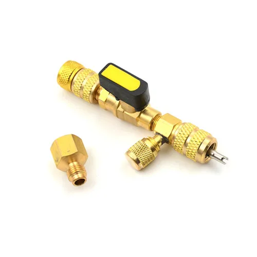 1 Set Remover Installer / Replace High Low Side Schrader Valve Repair Tools R22 R410A R404A R407C 1/4" 5/16" Valve Core
1 Set Remover Installer / Replace High Low Side Schrader Valve Repair Tools R22 R410A R404A R407C 1/4" 5/16" Valve Core