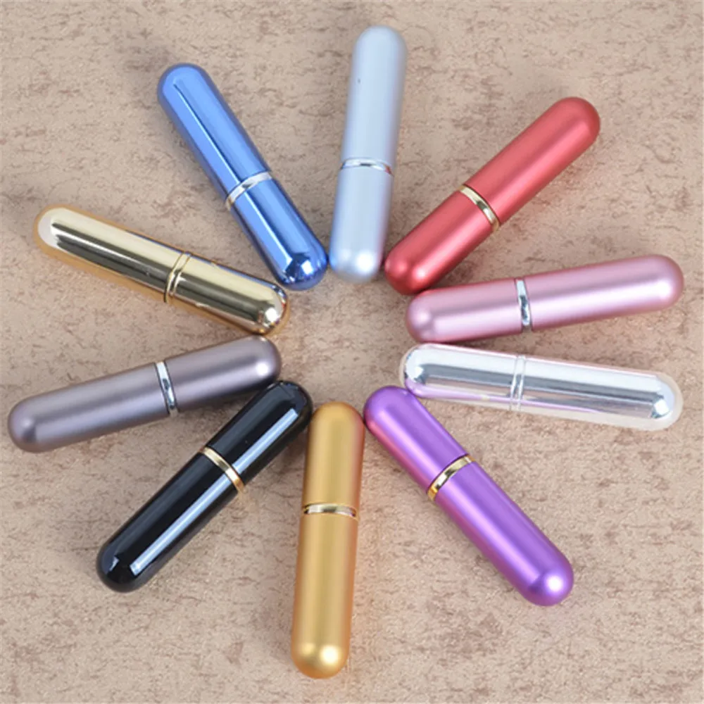 5ml Refillable Portable Traveler Aluminum Spray Atomizer Empty Perfume Bottle Container New Travel Accessories
5ml Refillable Portable Traveler Aluminum Spray Atomizer Empty Perfume Bottle Container New Travel Accessories