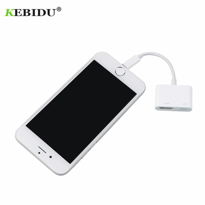 Kebidu 8Pin to HDMI Male to Female for iPhone for Lighting HDMI Adapter Cable Converter Audio Video Adapte Newest
Kebidu 8Pin to HDMI Male to Female for iPhone for Lighting HDMI Adapter Cable Converter Audio Video Adapte Newest