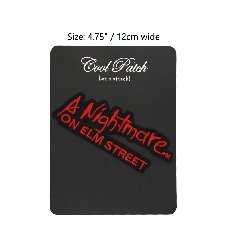 A Nightmare on Elm Street horrible TV Movie Series punk rockabilly applique sew on/ iron on patch clothes application
A Nightmare on Elm Street horrible TV Movie Series punk rockabilly applique sew on/ iron on patch clothes application