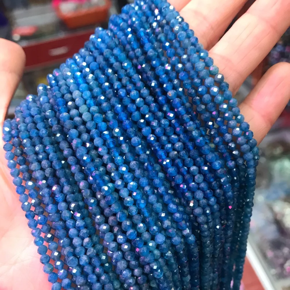 loose beads Apatite round blue faceted 3.5mm 14inch for DIY jewelry making FPPJ wholesale beads nature
loose beads Apatite round blue faceted 3.5mm 14inch for DIY jewelry making FPPJ wholesale beads nature